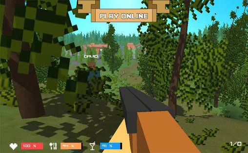 Gameplay of the Game of survival: Multiplayer mode for Android phone or tablet.