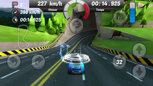 Gameplay of the Gamyo Racing for Android phone or tablet.