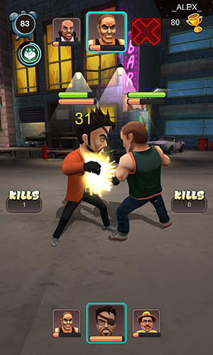 Gangster squad: Fighting game - Android game screenshots.
