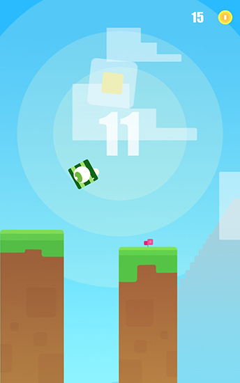 Gameplay of the Gap jump for Android phone or tablet.