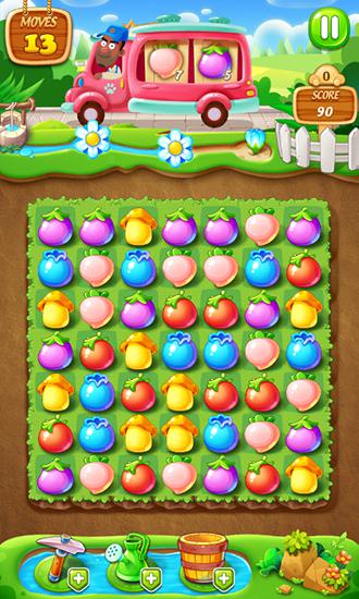 Gameplay of the Garden mania 3 for Android phone or tablet.