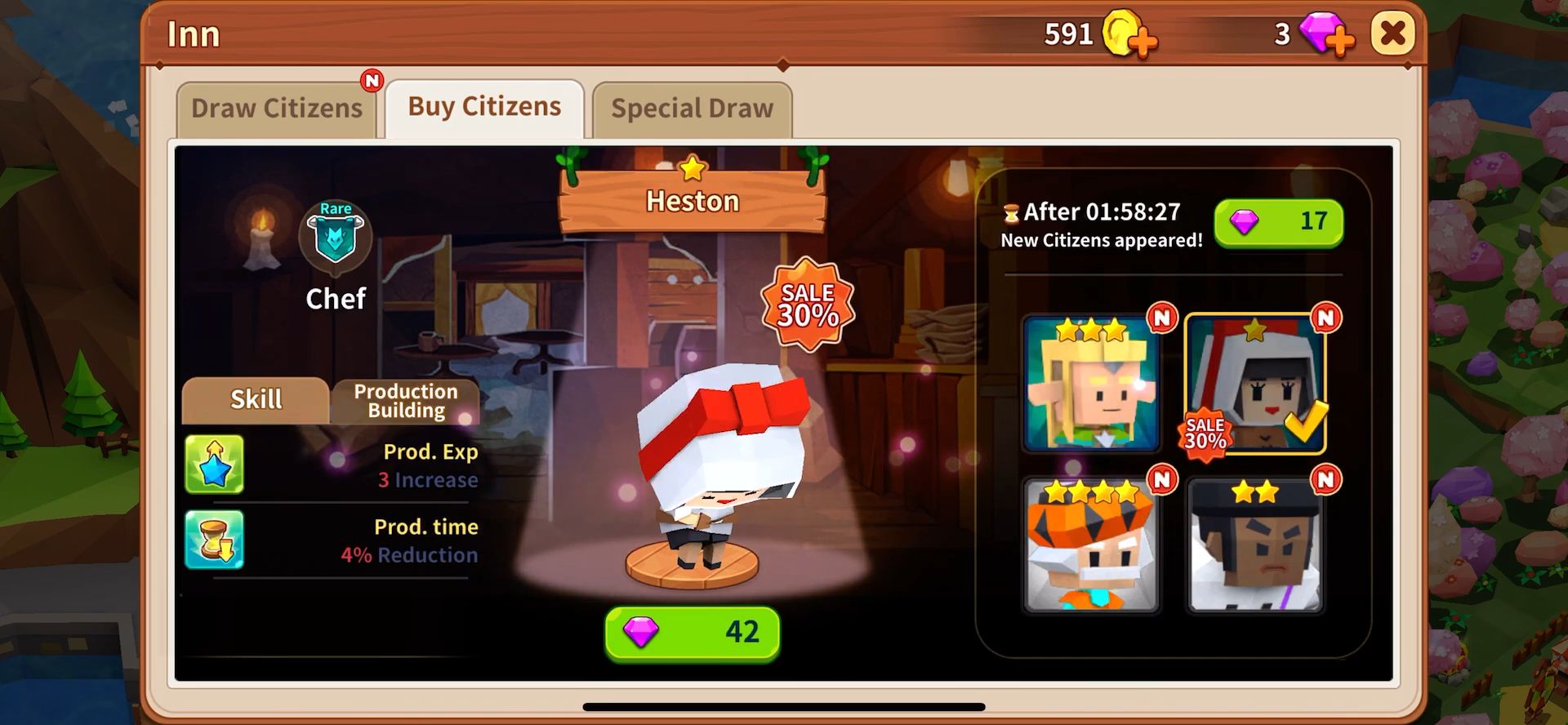 Garena Fantasy Town - Farm Sim - Android game screenshots.