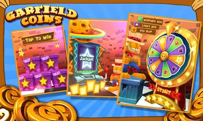 Gameplay of the Garfield Coins for Android phone or tablet.