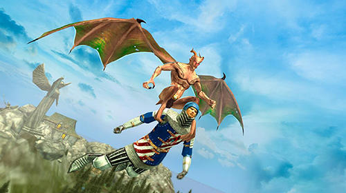 Gargoyle flying monster sim 3D - Android game screenshots.