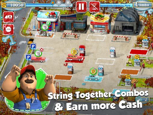 Gameplay of the Gas station: Rush hour! for Android phone or tablet.