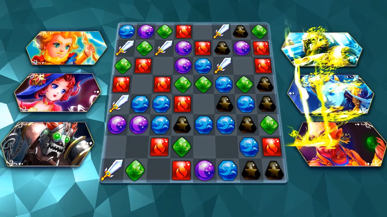 Gems of Gods - Android game screenshots.