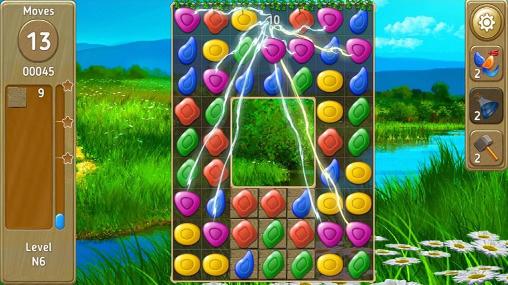 Gameplay of the Gems fever for Android phone or tablet.