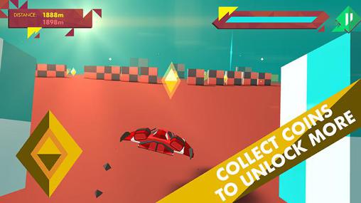 Gameplay of the Geometry race for Android phone or tablet.