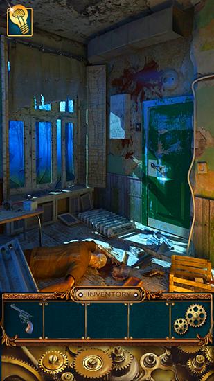 Gameplay of the Ghost house escape for Android phone or tablet.