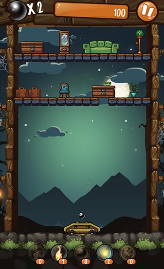 Gameplay of the Ghostanoid for Android phone or tablet.