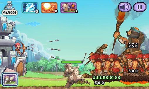 Gameplay of the Giant hunter: Fantasy archery giant revenge for Android phone or tablet.