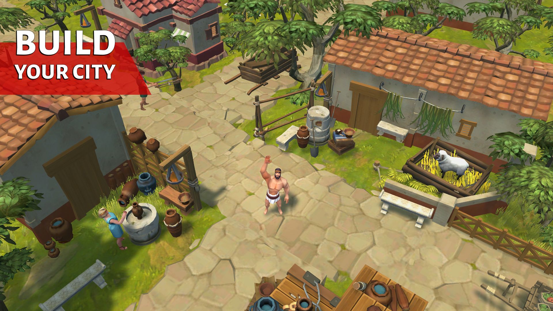 Gladiators: Survival in Rome - Android game screenshots.