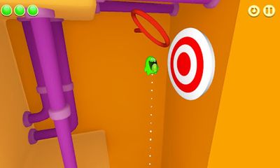Gameplay of the Gloop a Hoop for Android phone or tablet.