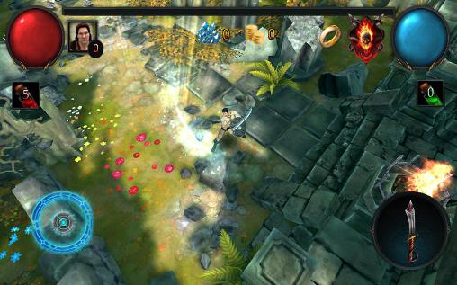 Gameplay of the Glory warrior: Lord of darkness for Android phone or tablet.