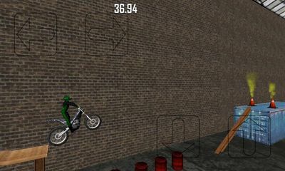 Gameplay of the GnarBike Trials for Android phone or tablet.