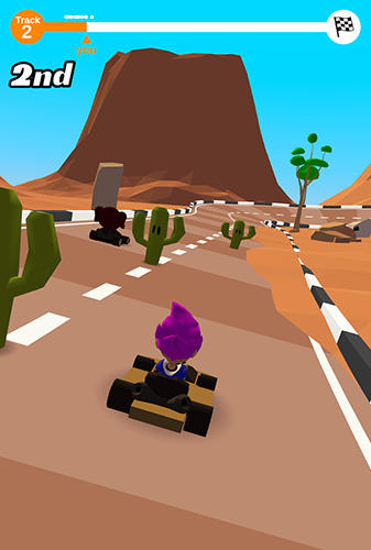 Go kart run - Android game screenshots.
