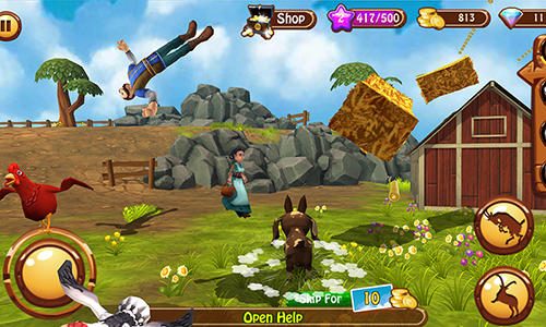 Goat simulator: Psycho mania - Android game screenshots.