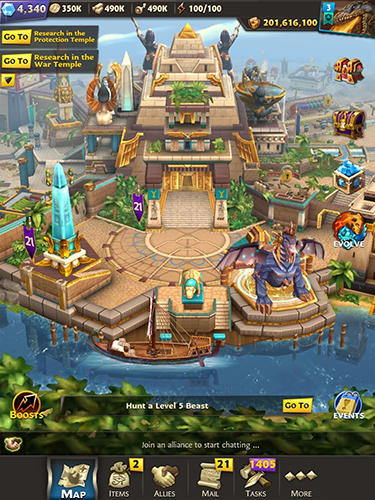 God kings - Android game screenshots.