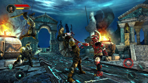 Gameplay of the Godfire: Rise of Prometheus for Android phone or tablet.