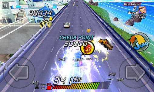 Gameplay of the Go!Go!Go!: Racer for Android phone or tablet.