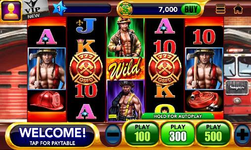 Gameplay of the Golden sand slots for Android phone or tablet.
