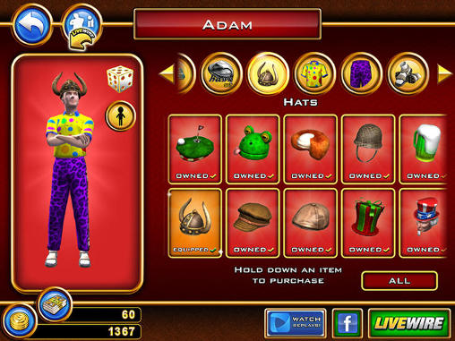Gameplay of the Golden tee: Mobile for Android phone or tablet.