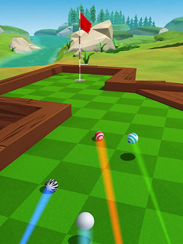 Golf battle by Yakuto - Android game screenshots.