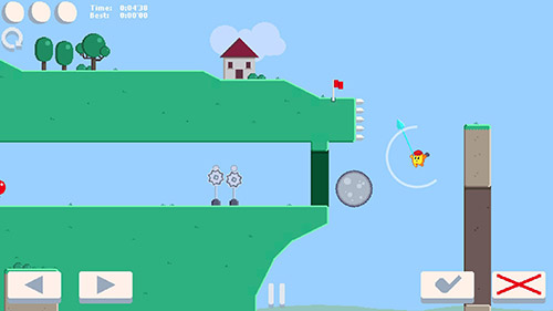 Golf zero - Android game screenshots.