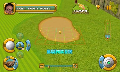 Gameplay of the Golf championship for Android phone or tablet.