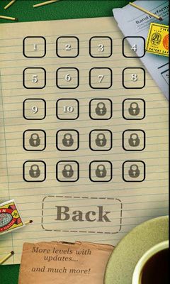 Gameplay of the Puzzle with Matches for Android phone or tablet.