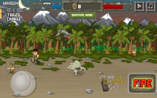 Gameplay of the Good morning zombies for Android phone or tablet.