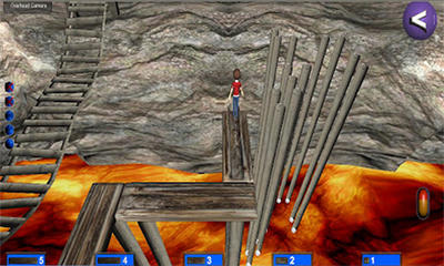 Gameplay of the Gorge Edge for Android phone or tablet.