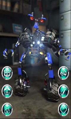 Gameplay of the Talking Transformer Wheelie for Android phone or tablet.