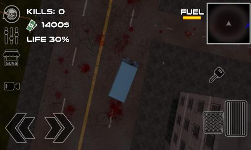 Gameplay of the Grab the auto: Bloody Halloween for Android phone or tablet.