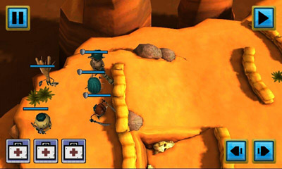 Gameplay of the Grain Reapers for Android phone or tablet.