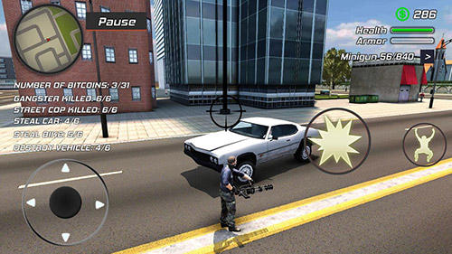 Grand action simulator: New York car gang - Android game screenshots.