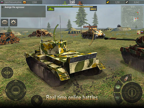 Grand tanks: Tank shooter game - Android game screenshots.