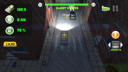 Gameplay of the Grand taxi driver 3D for Android phone or tablet.