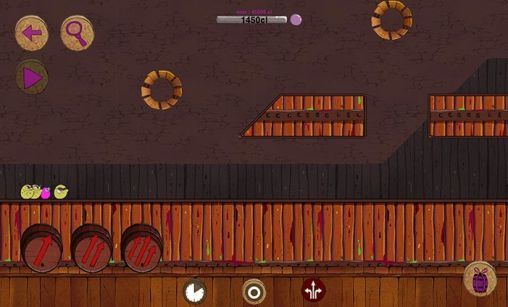 Gameplay of the Grapes issue for Android phone or tablet.