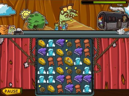 Gameplay of the Grave mania 2: Pandemic pandemonium for Android phone or tablet.