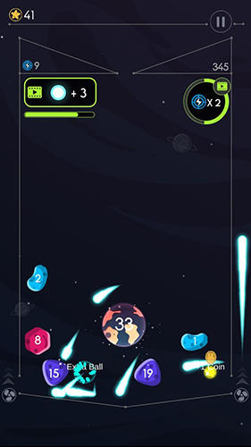 Gravity balls: Planet breaker - Android game screenshots.