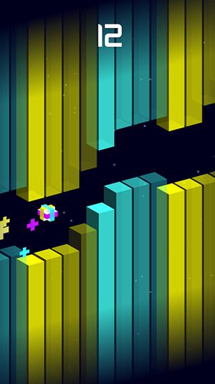 Gameplay of the Gravity switch for Android phone or tablet.