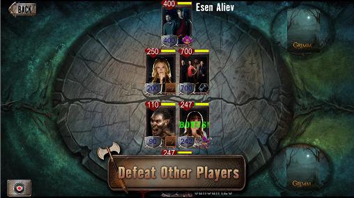 Gameplay of the Grimm: Cards of fate for Android phone or tablet.