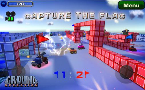 Gameplay of the Ground operation for Android phone or tablet.