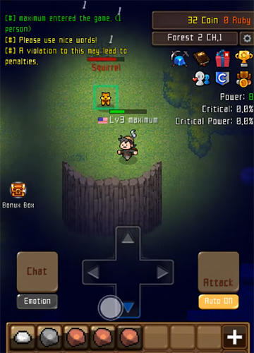 Grow stone online: Idle RPG - Android game screenshots.