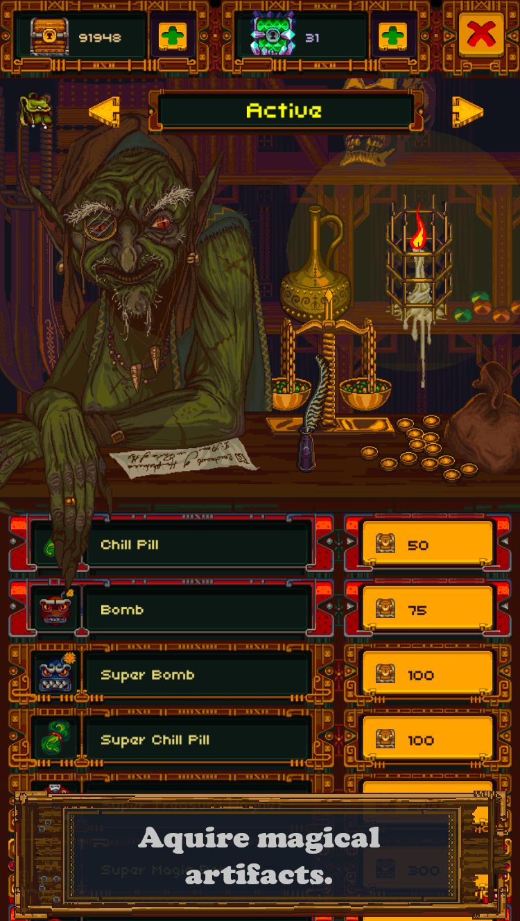 Grumpy Dwarf - Android game screenshots.