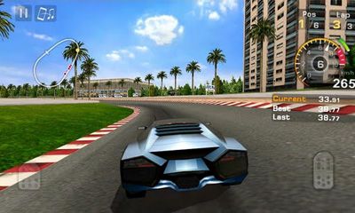 Gameplay of the GT Racing Motor Academy HD for Android phone or tablet.
