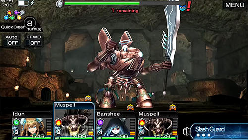 Gameplay of the Guardian codex for Android phone or tablet.
