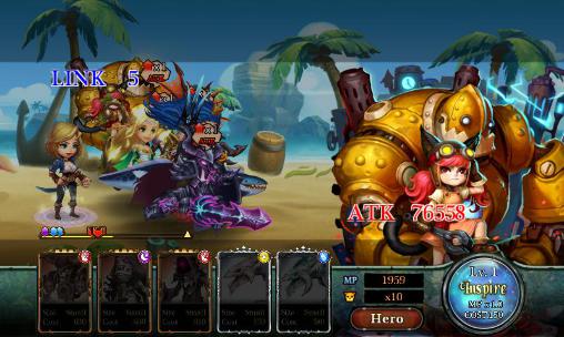 Gameplay of the Guardian league for Android phone or tablet.
