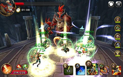 Gameplay of the Guardian soul for Android phone or tablet.